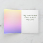 Sympathiekarte Karte (Innenseite)