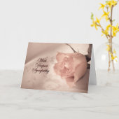 Sympathiekarte Karte (Gelbe Blume)