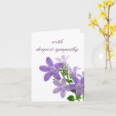 Sympathiekarte Karte (Gelbe Blume)