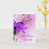 Sympathiekarte Karte (Gelbe Blume)