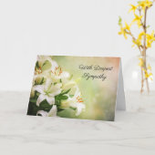 Sympathiekarte Karte (Gelbe Blume)