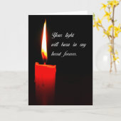 Sympathiekarte Karte (Gelbe Blume)