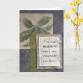 Sympathiekarte Karte (Gelbe Blume)