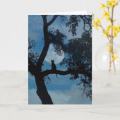 Sympathiekarte "Kitty and Moon" Karte (Gelbe Blume)