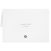 Sympathiekarte mit einem gekümmert (Rückseite Horizontal)