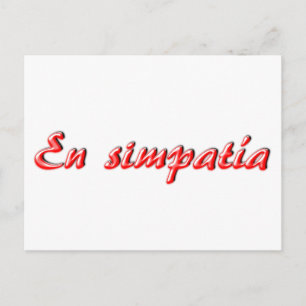 Sympathiekarte Postkarte