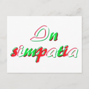 Sympathiekarte Postkarte