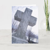 Sympathiekarte "Stone Cold Cross" Karte (Vorderseite)