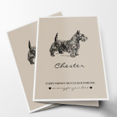 Sympathiekarten für Haustiere | Best Friend Fox Te Karte