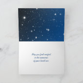 Sympathische Karte Eskimo Sprichwort - Sterne (Innenseite)