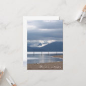 sympathische Karten für Strand und Ozean (Vorderseite/Rückseite Beispiel)