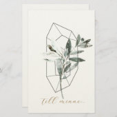 sympathy card briefpapier (Vorne/Hinten)