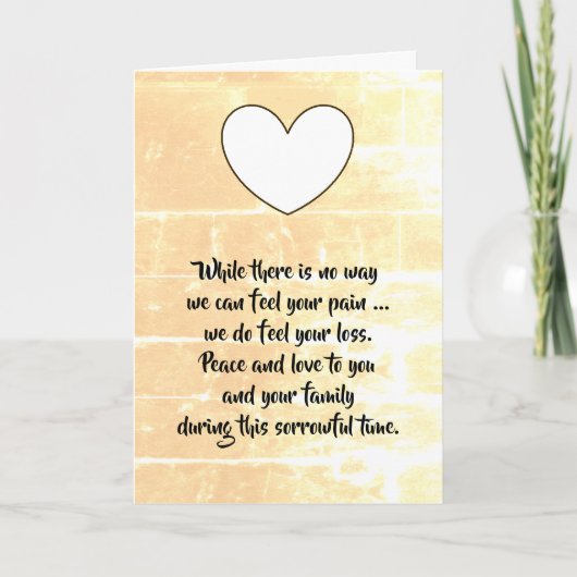 Sympathy Card by dalDesignNZ Karte (Vorderseite)
