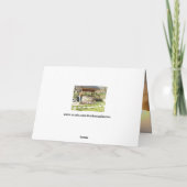 Sympathy Card Custom Karte (Rückseite)