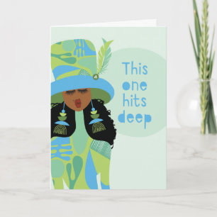 Sympathy Card - Diese Karte trifft tief