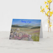 Sympathy Card, fügen Sie eine Nachricht in eine fr Karte (Gelbe Blume)