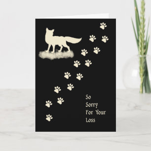 Sympathy Card für den Verlust des Hundes Karte