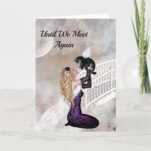 Sympathy Card für den Verlust einer Katze