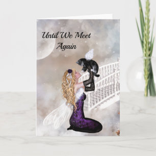 Sympathy Card für den Verlust einer Katze Karte