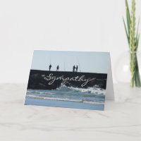 Sympathy Card für einen Freund, der gerne fischen 