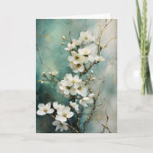 Sympathy Card In Ihrer Zeit des Leidens Karte (Vorderseite)