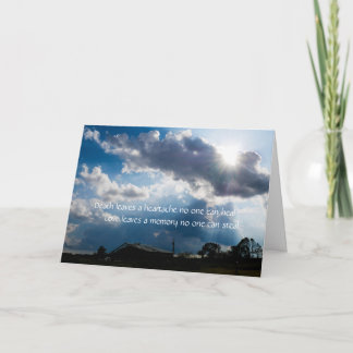 Sympathy Card - Irish Sessing Karte