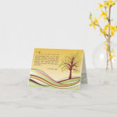 Sympathy Card Karte (Gelbe Blume)