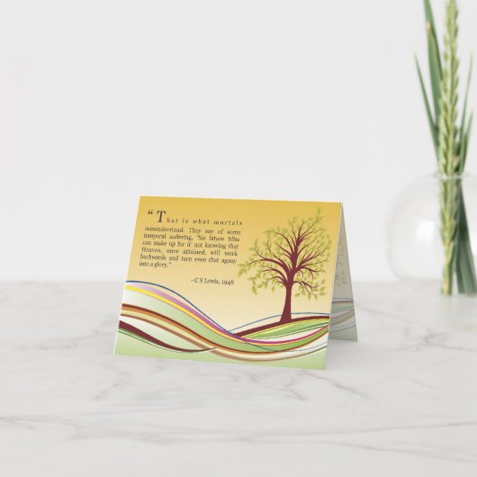 Sympathy Card Karte (Vorderseite)