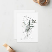 Sympathy Card Mitteilungskarte (Vorderseite/Rückseite Beispiel)