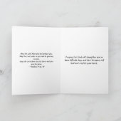 Sympathy Card Ocean Cliff Karte (Innenseite)