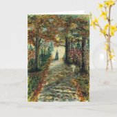 Sympathy Card - Originale Kunst Karte (Gelbe Blume)