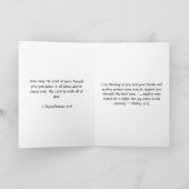 Sympathy Card Pond Karte (Innenseite)