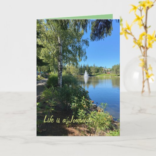 Sympathy Card - Religiös Karte (Gelbe Blume)