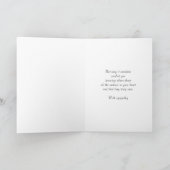 Sympathy Card River View Karte (Innenseite)