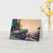 Sympathy Card - SRF Karte (Gelbe Blume)