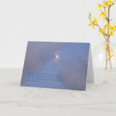 Sympathy Card - Sterne im Himmel Karte (Gelbe Blume)