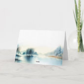 Sympathy Card "Those we love don't go away" Karte (Rückseite)