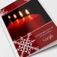 Sympathy Cards Christmas | Candles 2