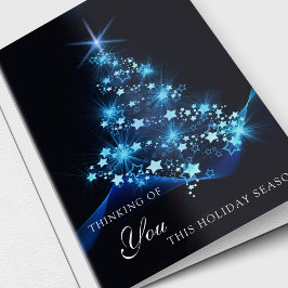 Sympathy Cards Weihnachten | Blauer Tree