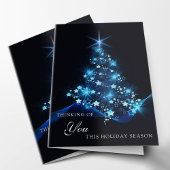 Sympathy Cards Weihnachten | Blauer Tree