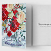 Sympathy Cards Weihnachten | Christmas Bouquet