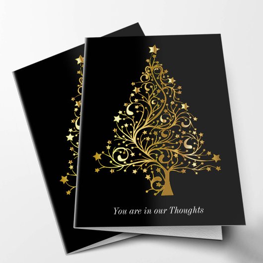 Sympathy Cards Weihnachten | Goldbaum