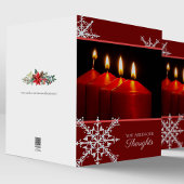 Sympathy Cards Weihnachten | Kerzen