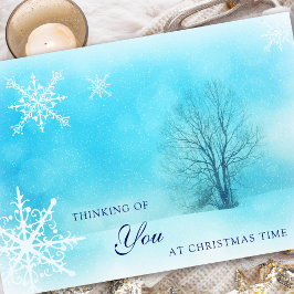 Sympathy Cards Weihnachten | Schneeflocken