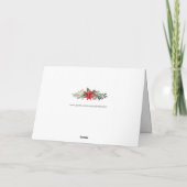 Sympathy Cards Weihnachten | Weihnachtswaldland (Rückseite)