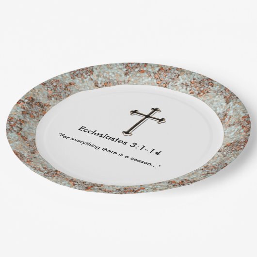 Sympathy-Christian_Template_Grief-Gathering_Unisex Pappteller (Schrägansicht)