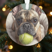 Sympathy Dog Angel Wings Pet Loss Custom Photo  Ornament