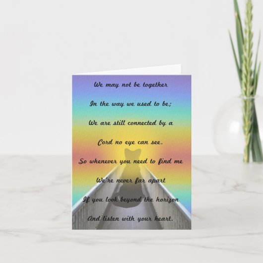 Sympathy-Karte für Haustiere Karte (Vorderseite)