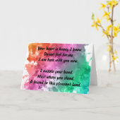 Sympathy on the Loss of a Pet Karte (Gelbe Blume)