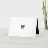 Sympathy White Feather Water Reflection Karte (Rückseite)